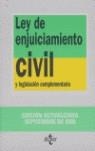 LEY DE ENJUICIAMIENTO CIVIL 2006 | 9788430944033 | MORENO CATENA, VICTOR