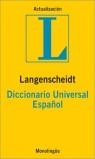 DICCIONARIO LANGENSCHEIDT UNIVERSAL ESPAÑOL | 9783468961946 | VARIOS