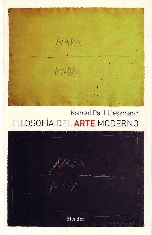 FILOSOFIA DEL ARTE MODERNO | 9788425424588 | LIESSMANN, KONRAD PAUL