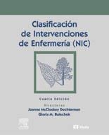 CLASIFICACION DE INTERVENCIONES EN ENFERMERIA. NIC | 9788481747874 | MC CLOSKEY, JOANNE C.