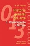 HISTORIA GENERAL DEL ARTE 3.RENACIMIENTO Y BARROCO | 9788420679389 | JANSON , H.W.