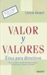 VALOR Y VALORES | 9788423424443 | HEMEL, ULRICH