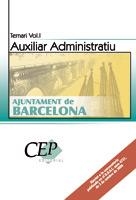 AUXILIAR ADMINISTRATIU TEMARI VOL.I | 9788483545881