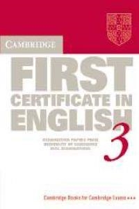 FIRST CERTIFICATE IN ENGLISH 3 | 9780521587266 | VARIOS