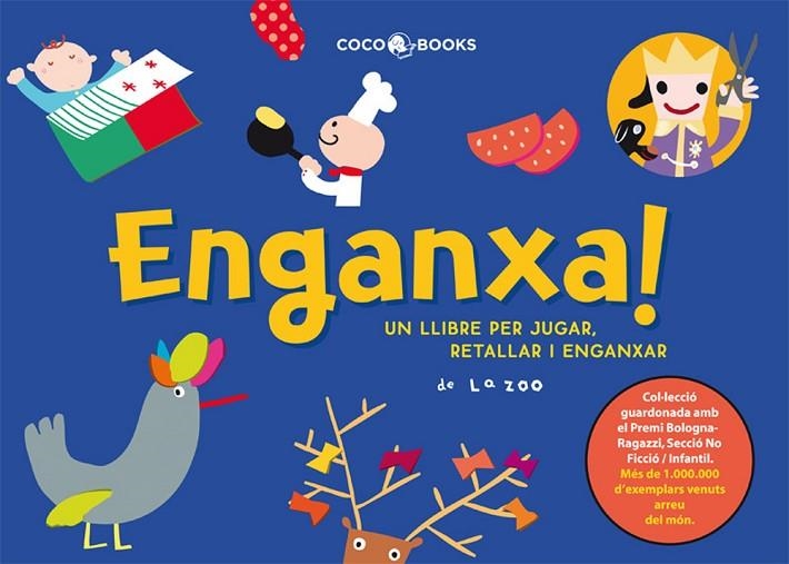 ENGANXA, UN LLIBRE PER JUGAR RETALLAR I ENGANXAR | 9788493512774 | ZOO, LA