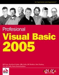 VISUAL BASIC 2005 | 9788441521063 | EVJEN, BILL/LHOTKA, ROCKFORD/DEL PALACIO MARTÍN, BILLY/SHELDON, BILL/SHARKEY, KENT/MCCARTHY, TIM/RAM