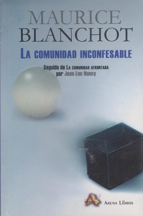 COMUNIDAD INCONFESABLE, LA | 9788495897060 | BLANCHOT , MAURICE