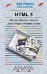 HTML 4 | 9788441510302 | ALVAREZ GARCIA, ALONSO - MORALES, JOSE A.