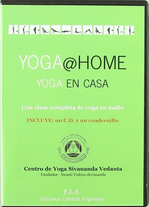 YOGA@HOME - YOGA EN CASA | 9788485895137 | AA VV