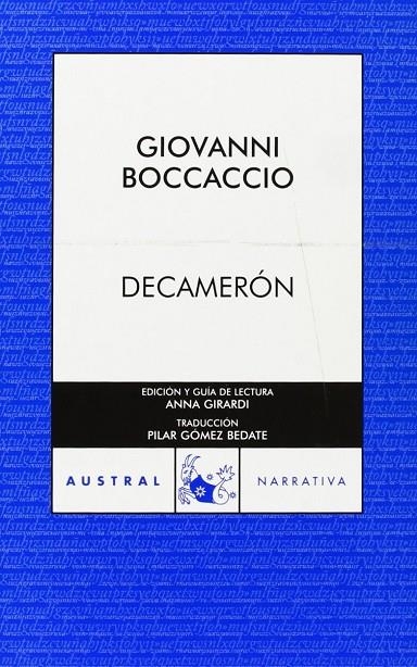 DECAMERON | 9788467023879 | BOCCACCIO, GIOVANNI