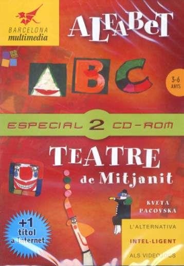 ALFABET + TEATRE DE MITJANIT 2 CD-ROM | 9788496392762 | VV.AA.