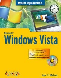 WINDOWS VISTA (MANUAL IMPRESCINDIBLE) | 9788441521773 | MATEOS, JUAN F.