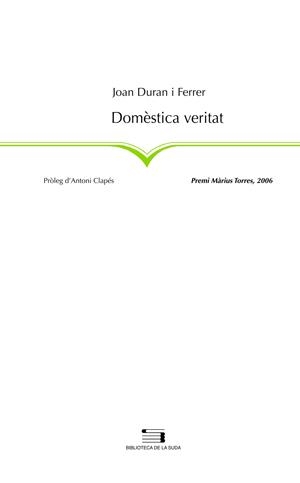 DOMESTICA VERITAT | 9788497794992 | DURAN I FERRER, JOAN