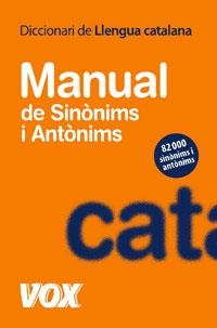 DICCIONARI MANUAL DE SINÓNIMS I ANTÓNIMS | 9788483329597 | VV.AA.