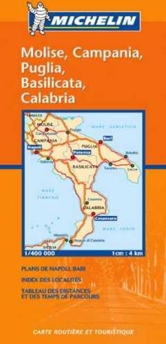 MOLISE, CAMPANIA, PUGLIA... MAPA MICHELIN | 9782061011317 | .