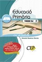 EDUCACIO PRIMARIA - TEMARI VOL 1 | 9788483683675 | ACADEMIA ARIETE, S.L.