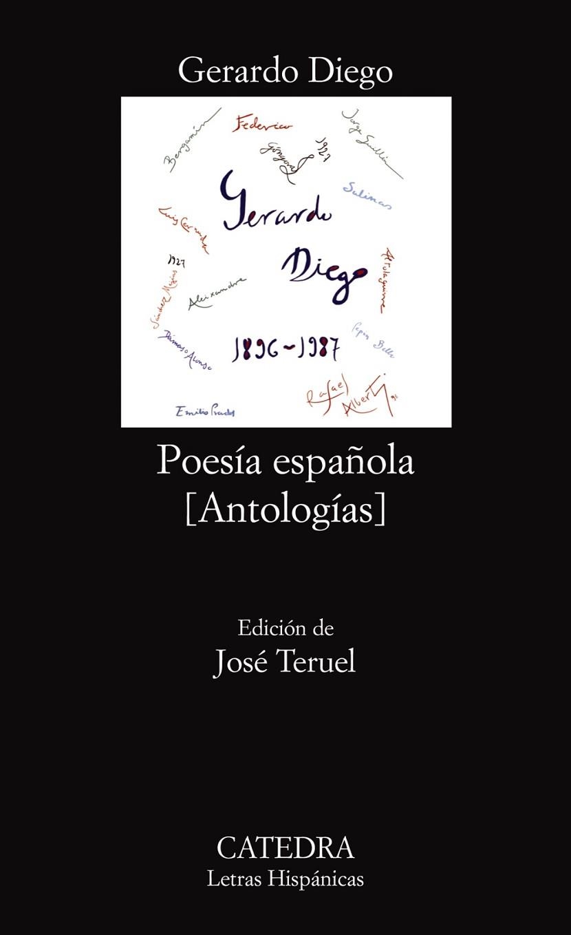 POESIA ESPAÑOLA ANTOLOGIAS | 9788437623788 | DIEGO, GERARDO