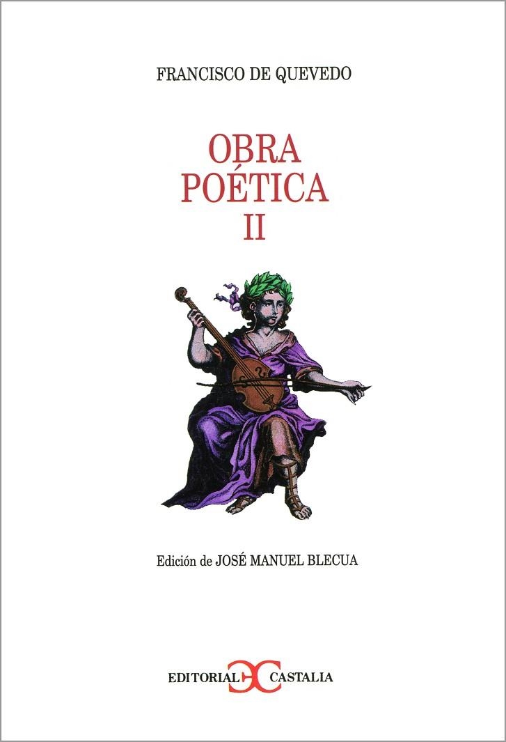 OBRA POETICA II | 9788470398179 | QUEVEDO, FRANCISCO DE