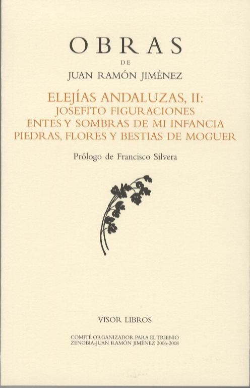 ELEJIAS ANDALUZAS II | 9788475220659 | JIMENEZ, JUAN RAMON