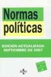 NORMAS POLITICAS 2007 | 9788430945634 | AGUIAR DE LUQUE, LUIS ED. LIT.