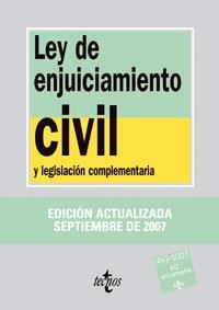 LEY DE ENJUICIAMIENTO CIVIL 2007 | 9788430945610 | MORENO CATENA, VICTOR ED. LIT.