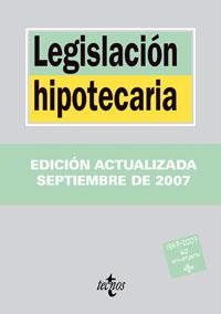 LEGISLACION HIPOTECARIA 2007 | 9788430945627 | BERCOVITZ RODRIGUEZ-CANO, RODRIGO ED. LIT.