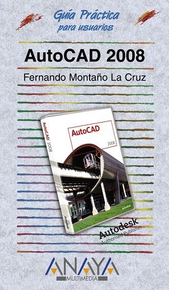 AUTOCAD 2008 | 9788441522350 | MONTAÑO LA CRUZ, FERNANDO