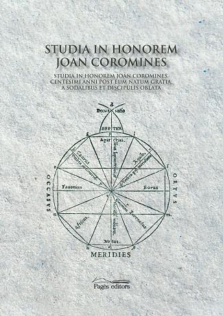 STUDIA IN HONOREM JOAN COROMINES | 9788497795166 | VARIOS AUTORES