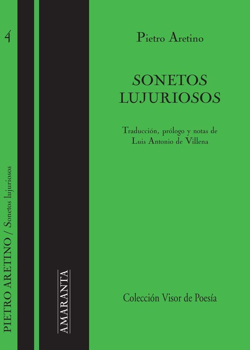 SONETOS LUJURIOSOS | 9788475224640 | ARETINO, PIETRO