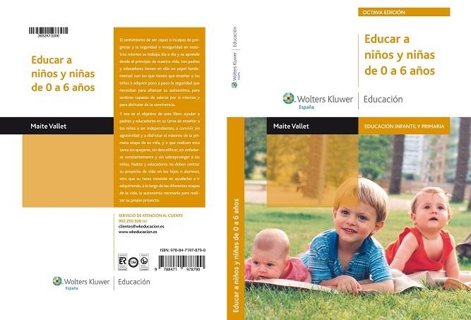 EDUCAR A NIÑOS Y NIÑAS DE 0 A 6 AÑOS 4ª ED | 9788471978790 | VALLET, MAITE