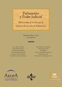 PARLAMENTO Y PODER JUDICIAL | 9788430946532 | ASOCIACION ESPAÑOLA DE LETRADOS DE PARLAMENTOS