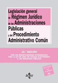 LEGISLACION GENERAL DE REGIMEN JURIDICO DE LAS ADMINISTRACIO | 9788430946372 | LEGUINA VILLA, JESUS ED. LIT.