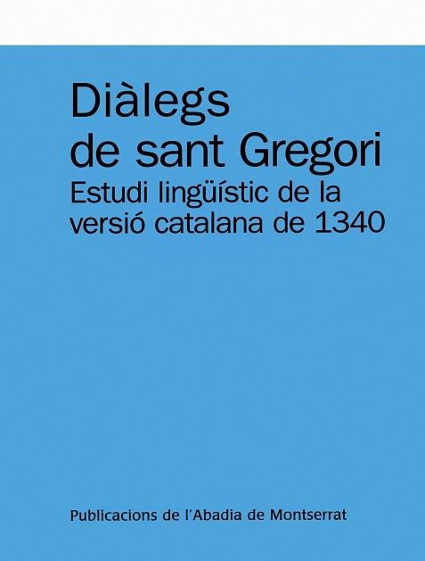 DIALEGS DE SANT GREGORI | 9788484159674 | ALEGRE, MONTSERRAT