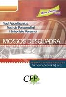 MOSSOS D'ESQUADRA TESTS PSICOTECNICS PRIMERA PROVA B I C | 9788498634808 | CHARRO RODRIGUEZ, CESAR