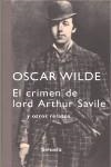 CRIMEN DE LORD ARTHUR SAVILE, EL | 9788498411485 | WILDE, OSCAR