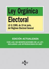 LEY ORGANICA ELECTORAL | 9788430946754 | VARIOS