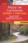 MAPA DE CARRETERAS ESPAÑA PORTUGAL 2008 | 9788497765930 | ANAYA TOURING CLUB