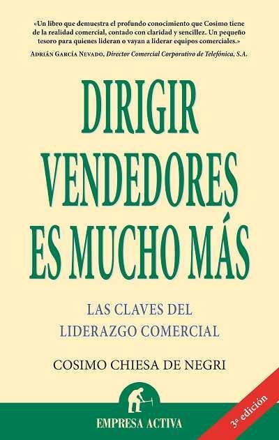 DIRIGIR VENDEDORES ES MUCHO MAS | 9788496627437 | CHIESA DE NEGRI, COSIMO