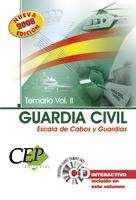 GUARDI CIVIL TEMARIO VOL II. OPOSICIONES ESCALA DE CABOS Y | 9788498639483 | CEP