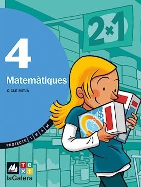 TRAM MATEMATIQUES 4 | 9788441215702 | GARRIGA, CARME/GIOL , MONTSERRAT/SÁNCHEZ, NÚRIA