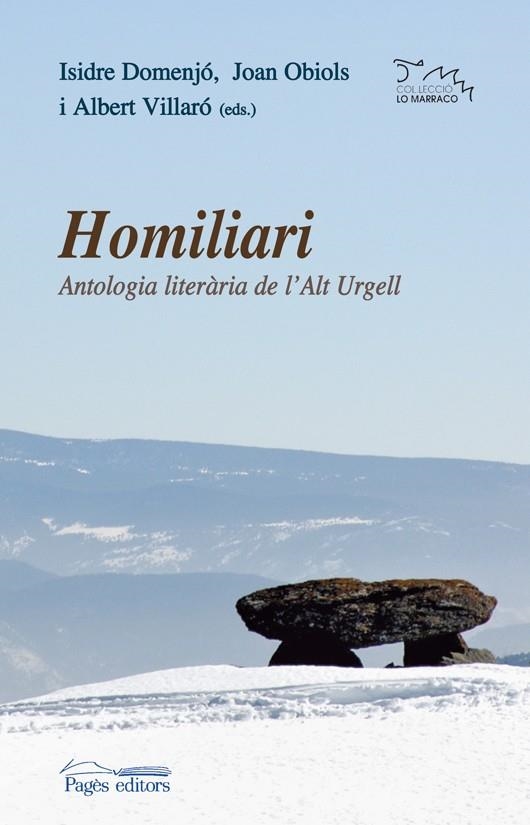 HOMILIARI : ANTOLOGIA LITERARIA DE L'ALT URGELL | 9788497796651 | DOMENJO, ISIDRE ; OBIOLS, JORDI ; VILLARO, ALBERT