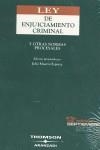 LEY ENJUICIAMIENTO CRIMINAL Y OTRAS NORMAS PROCESA | 9788483557822 | MUERZA ESPARZA, JULIO J.