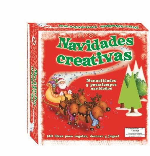 NAVIDADES CREATIVAS. MANUALIDADES Y PASATIEMPOS NAVIDEÑOS | 9788415430858 | AA VV