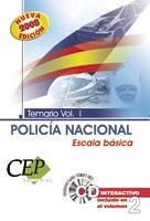 POLICIA NACIONAL,ESCALA BASICA,TEMARIO VOL.I | 9788498638943 | CEP