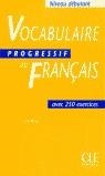 VOCABULAIRE PROGRESSIF FRANCAIS DEBUTANT ALUMNE | 9782090338782 | MIQUEL, CLAIRE