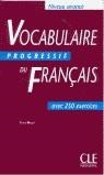 VOCABULAIRE PROGRESSIF DU FANÇAIS AVANCE | 9782090338768 | MIQUEL, CALIRE