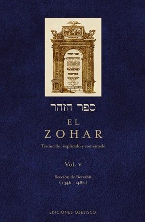 ZOHAR VOL.V, EL | 9788497774932 | BAR IOJAI, RABI SHIMON