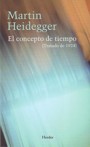 CONCEPTO DEL TIEMPO, EL | 9788425424359 | HEIDEGGER, MARTIN