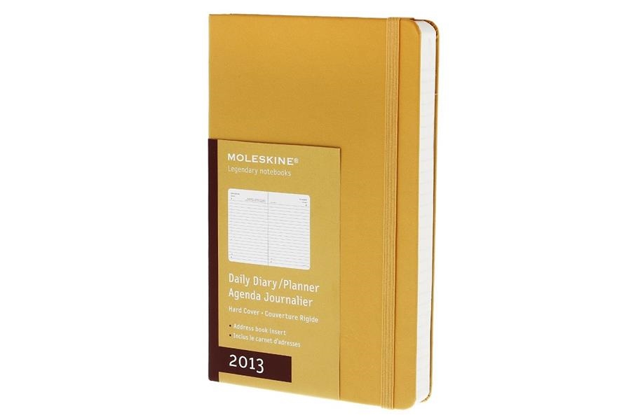 2013 DAILY DIARY ORANGE YELLOW L | 9788866131939 | MOLESKINE