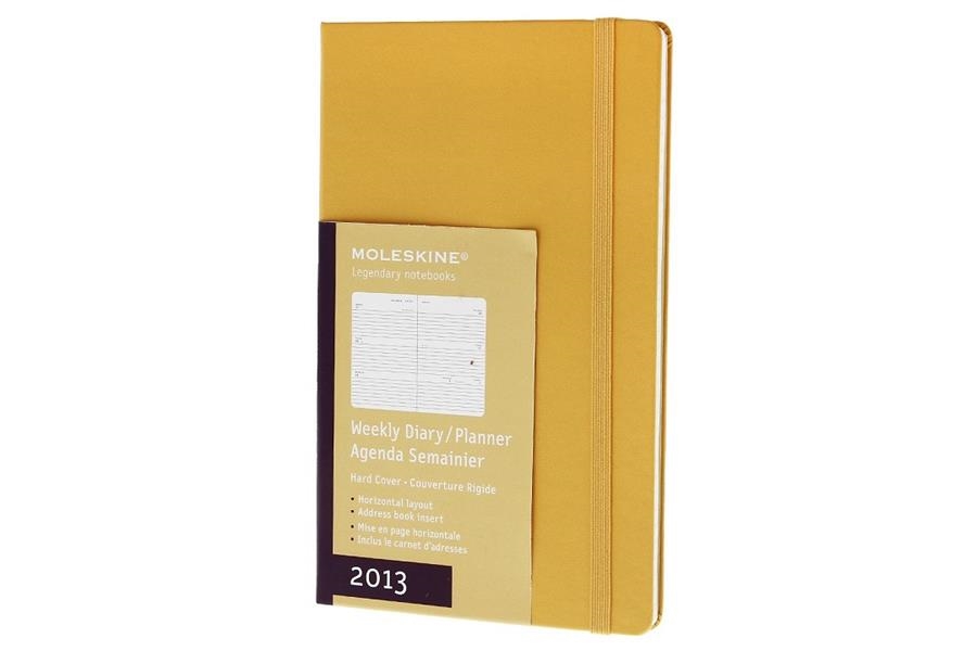 WEEKLY DIARY HORIZONTAL ORANGE YELLOW L | 9788866131908 | VV.AA.